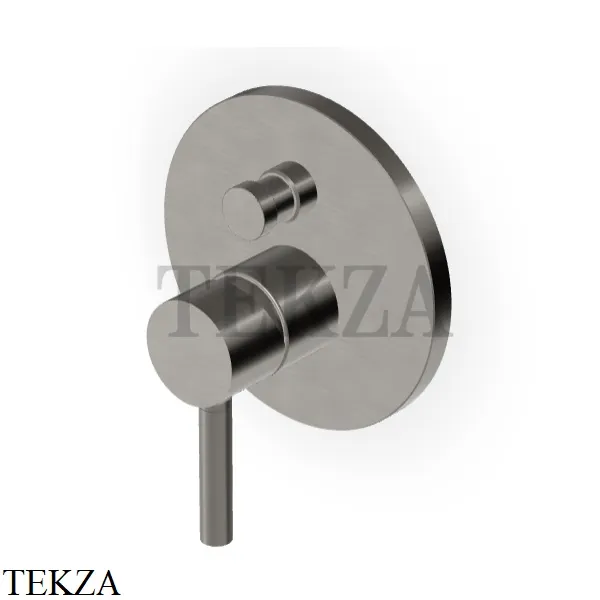 Zucchetti Pan Смеситель для душа, внешняя часть ZP6127.C51, brushed metal black