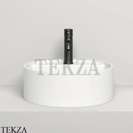 SALINI ARMONIA TOP 02 Раковина накладная, из композита S-Sense 130116G, белый глянец
