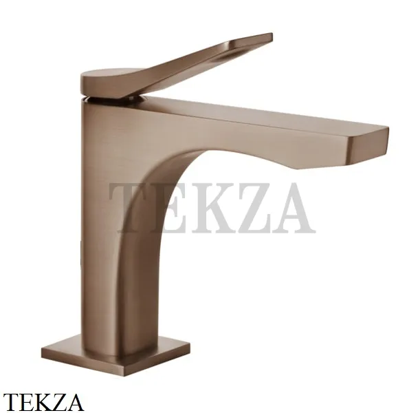 Gessi RILIEVO Смеситель для раковины, без донного клапана 59002-708, Copper Brushed
