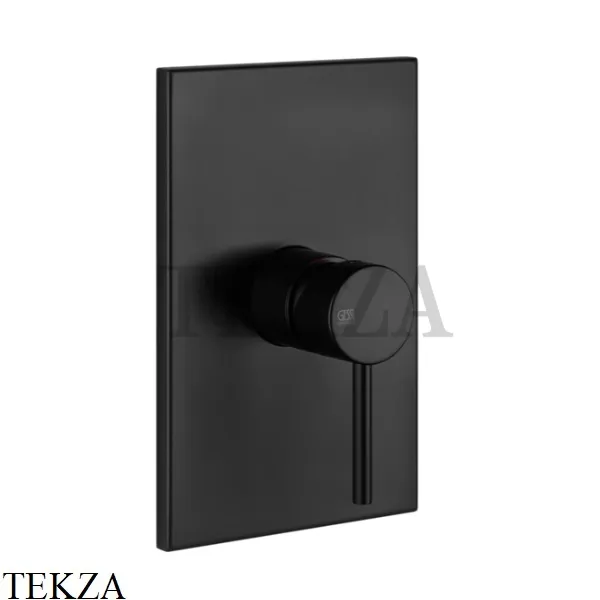 Gessi Emporio Via Tortona Смеситель для душа однорычажный, внешняя часть 44662-299, Black XL