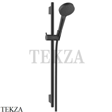 Hansgrohe Vernis Blend Душевой набор Vario cо штангой 65 см 26422670, черный матовый