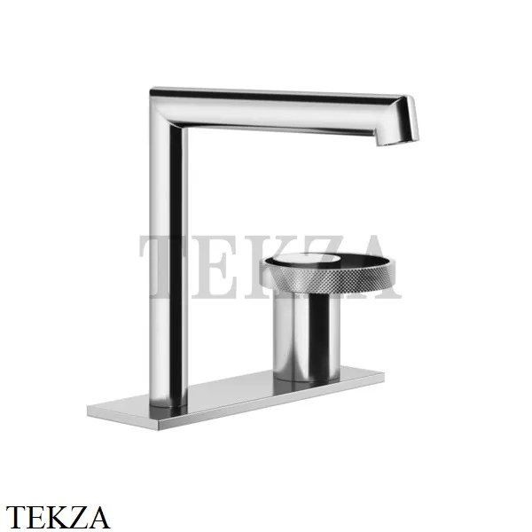 Gessi ANELLO Смеситель для раковины на планке, без донного клапана 63315-031, хром глянец