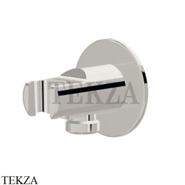 Newform Вывод для шланга с держателем для ручного душа 827.M0.070, Titanium satin