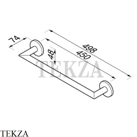 GEESA Nemox Держатель для банного полотенца 45 см 916507-02-45
