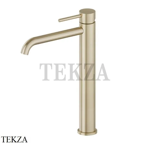 Newform X-Steel 316 Смеситель для раковины высокий, без гарнитура 69615X.59.098, PVD Brushed pale gold
