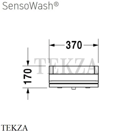 Duravit SensoWash Starck C Сиденье крышка-биде 610300002000300 для унитаза Happy D.2, белый глянец