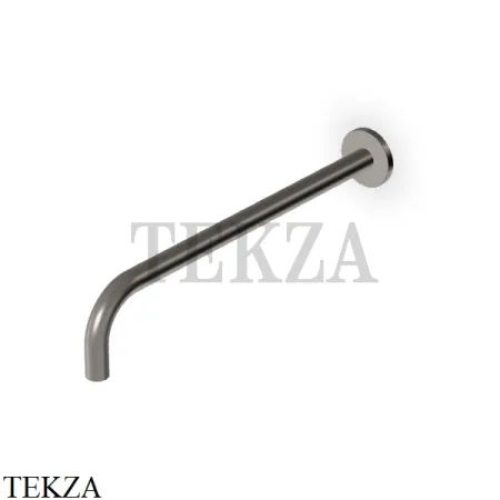 Zucchetti Кронштейн настенный 35 см для верхней лейки Z93027.C51, brushed metal black