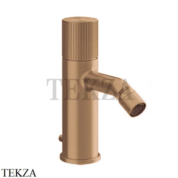 Gessi Habito RIGATO Смеситель для биде, с донным клапаном 70507-726, Warm Bronze Br
