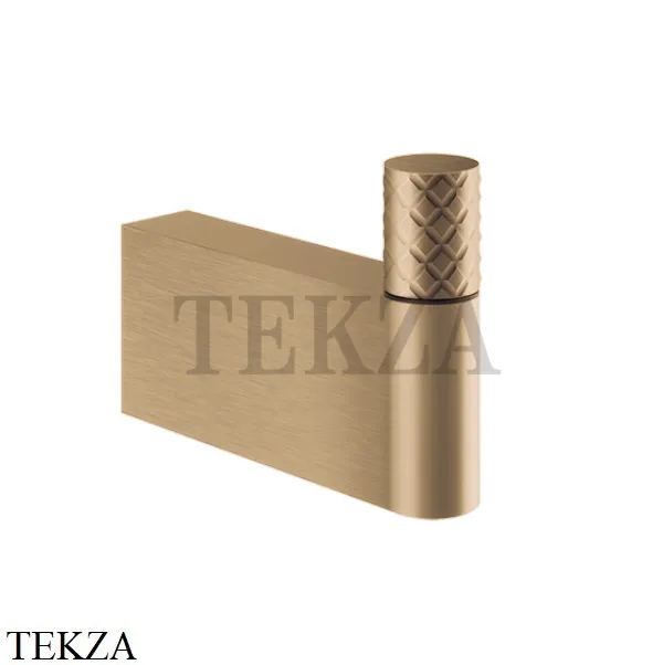 Gessi Habito INTRECCIO Крючок одинарный для полотенца 70123-735, Warm Bronze