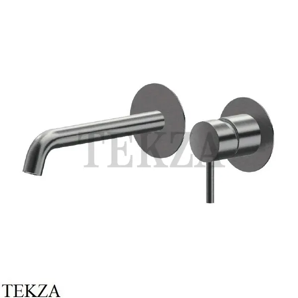 Newform X-Steel 316 Смеситель для раковины, внешняя часть 69628EX.59.064, PVD Brushed gun metal