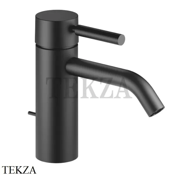 Dornbracht Meta Смеситель для раковины 135, с донным клапаном 33502660-33, черный матовый
