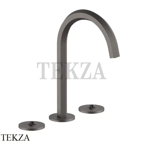 Fantini Venezia Смеситель для раковины (ручки отдельно), без гарнитура 29P5N404SW, Matt Gun Metal