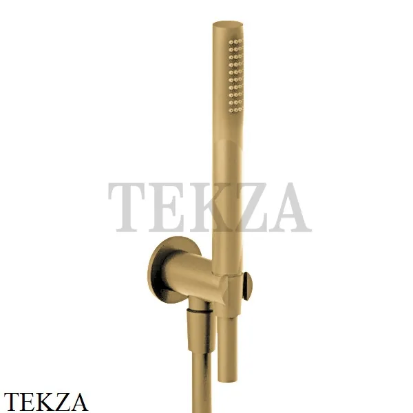 Fantini Sailing Душевой набор, ручная лейка FIT 86P68093, Matt British Gold