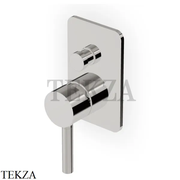 Zucchetti Pan Смеситель для душа, внешняя часть ZP6121.C8, nickel глянец