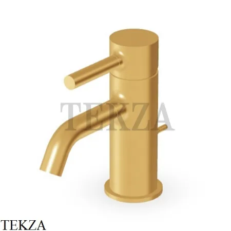 Zucchetti Pan Смеситель для раковины, с донным клапаном ZP6211.C41, brushed gold