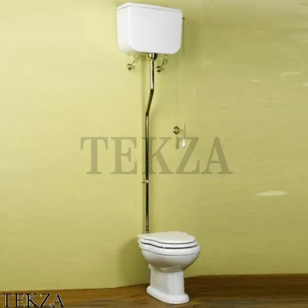 Herbeau EMPIRE Унитаз напольный с бачком на высокой трубе
