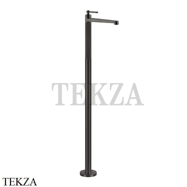 Gessi VENTI20 Смеситель для раковины напольный, внешняя часть 65095-707, Black Metal Brushed