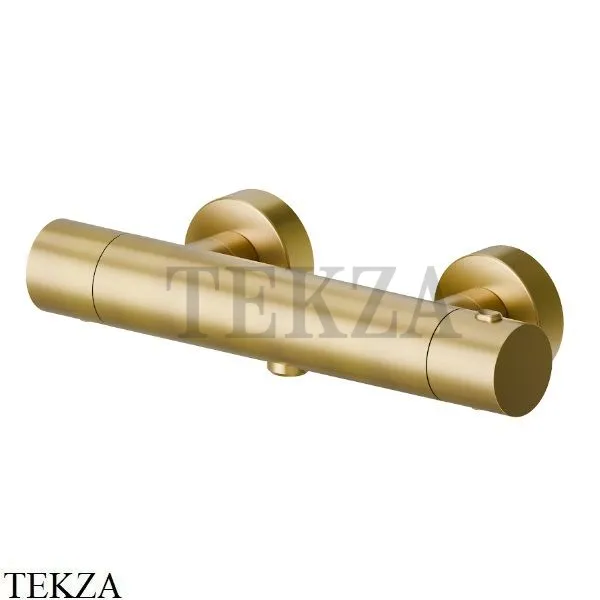 Newform Термостат для душа наружный монтаж 474.59.097, PVD Brushed Gold