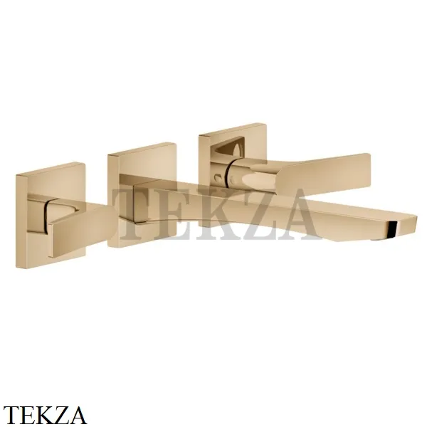 Gessi RILIEVO Смеситель для раковины на 3 отверстия, внешняя часть 59090-735, Warm Bronze PVD