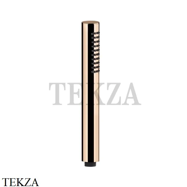 Gessi Shower Душевая лейка 1-х позиционная стержневая 14371-030, Copper глянец PVD