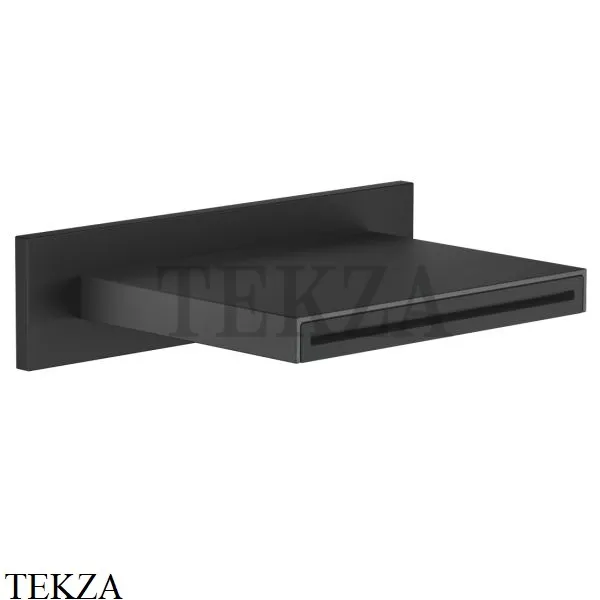 Dornbracht WATER SHEET Каскадный излив настенный монтаж 13415979-33, черный матовый