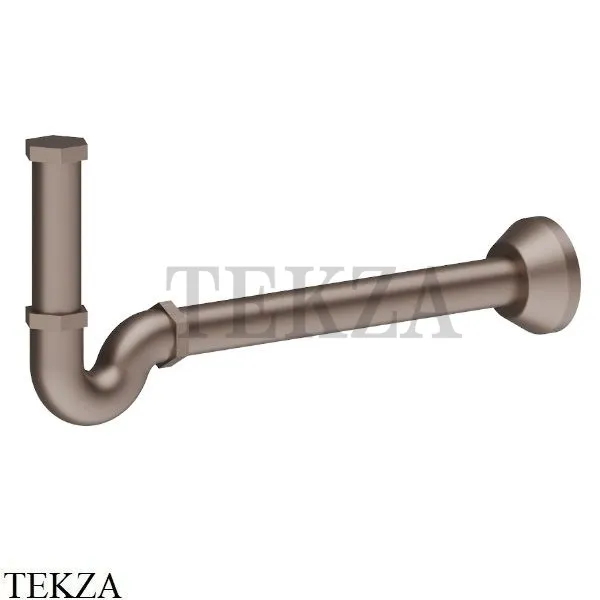 Newform Сифон для раковины трубчатый, 212.M0.075, Copper Glossy