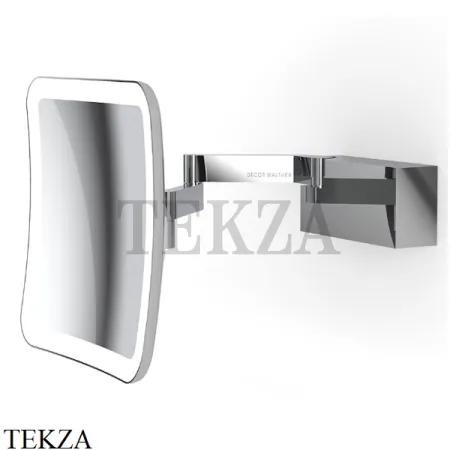 Decor Walther VISION S Косметическое зеркало, 5х увеличение, от сети 0123200, хром глянец