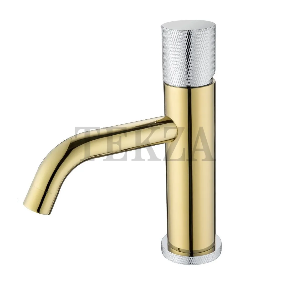 Boheme Stick Смеситель для раковины, без донного клапана Stick 121-GCR.2 Gold TOUCH Chrome