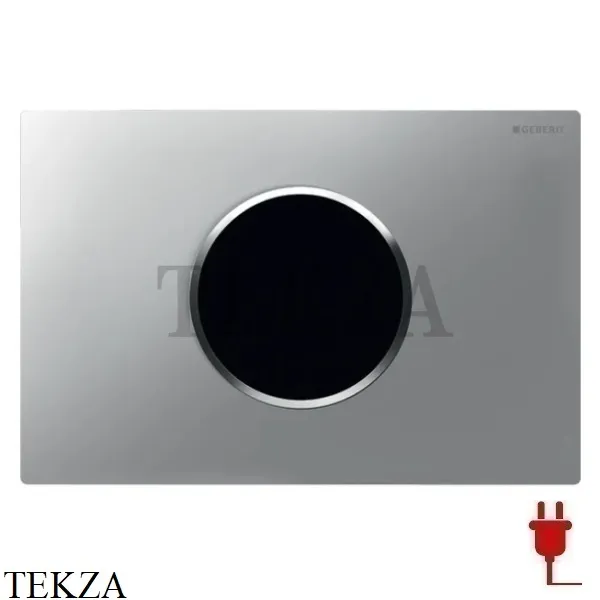 Geberit Sigma10 Клавиша смыва бесконтактная, питание от сети 115.907.KN.1, хром матовый , хром глянец