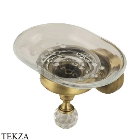 Migliore Amerida SWAROVSKI Мыльница настенная 16556, бронза classic