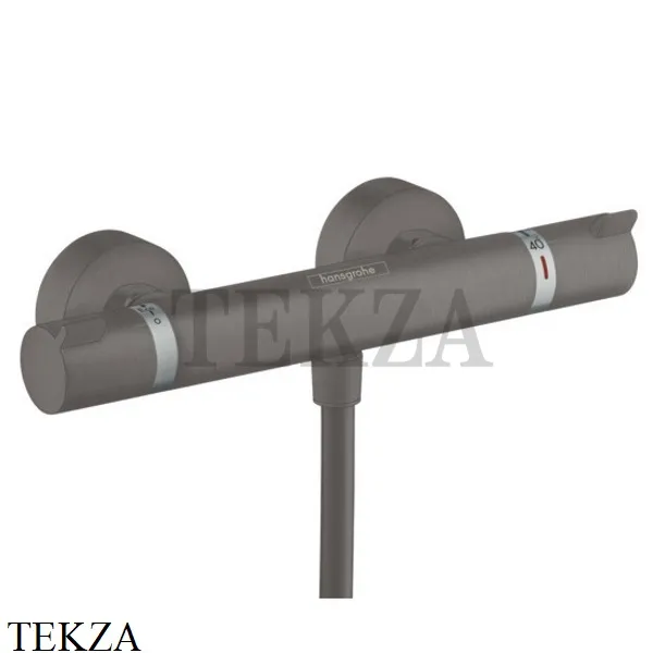 Hansgrohe Ecostat Comfort Термостат для душа наружный 13116340, черный хром brushed