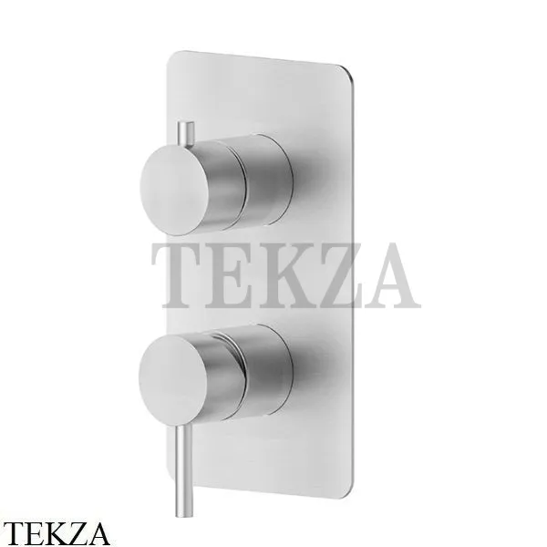 Newform X-Steel 316 Смеситель для душа 2 потока, внешняя часть, 69673EX.50.050, INOX Stainless steel