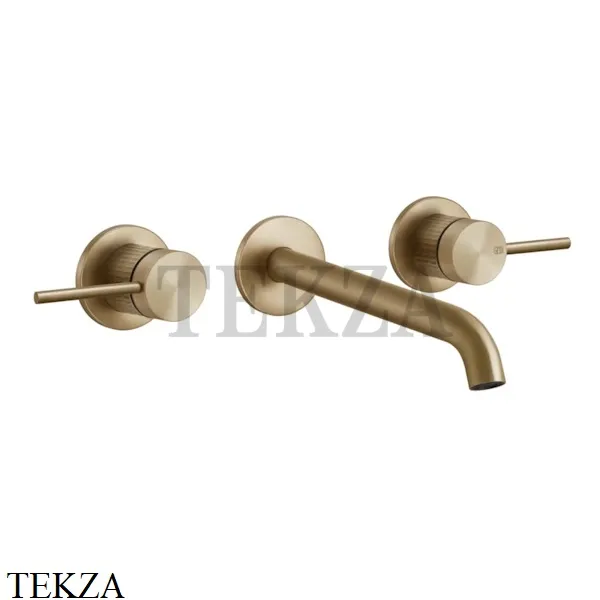 Gessi 316 MECCANICA Смеситель для раковины 18-20, внешняя часть 54294-726, Warm Bronze Br.