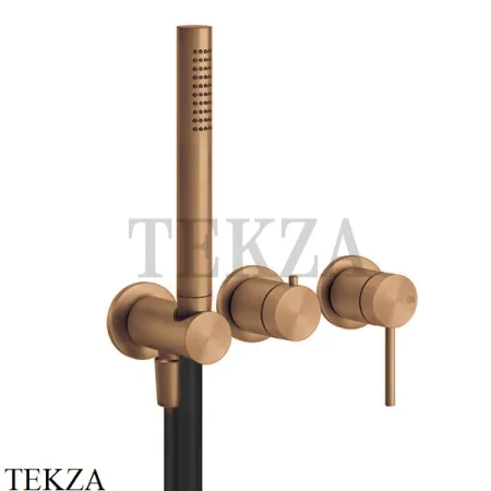 Gessi 316 SHOWER Смеситель для душа, внешняя часть 54039-726, Warm Bronze Br.