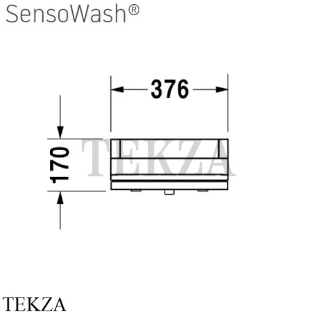 Duravit SensoWash Starck C Сиденье крышка-биде 610200002000300 для унитаза DuraStyle, белый глянец