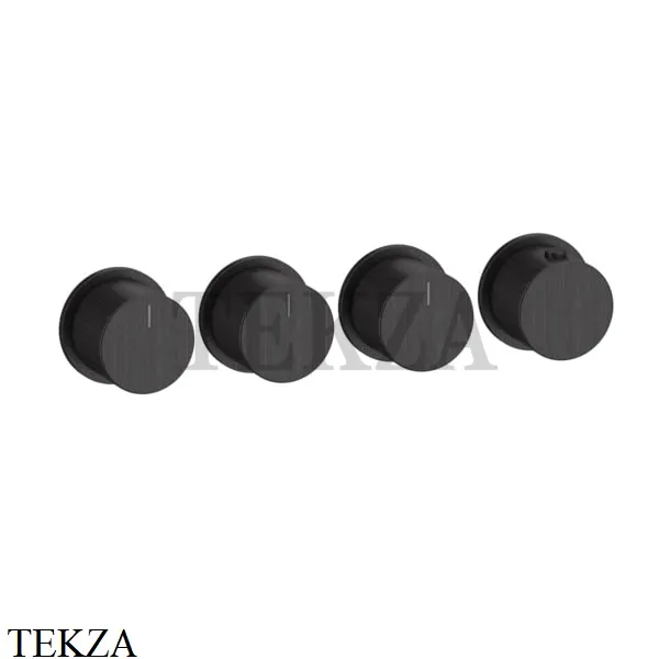 Gessi Habito Bath-shower Термостат на 3 потока, внешняя часть 63436-187, Aged Bronze