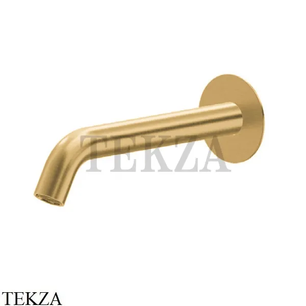Newform X-Steel 316 Излив для ванны настенный 29482X.59.097, PVD Brushed gold