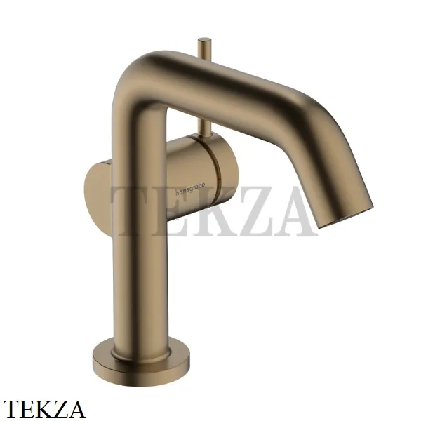 Hansgrohe Tecturis S Смеситель для раковины 110 CoolStart, без гарнитура 73321140, Brushed Bronze