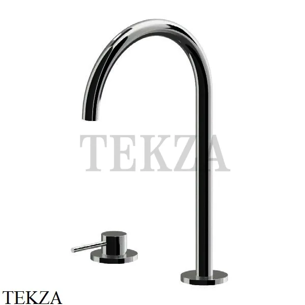 Newform XT Смеситель для раковины высокий, без гарнитура 4220.M0.077 Carbon satin