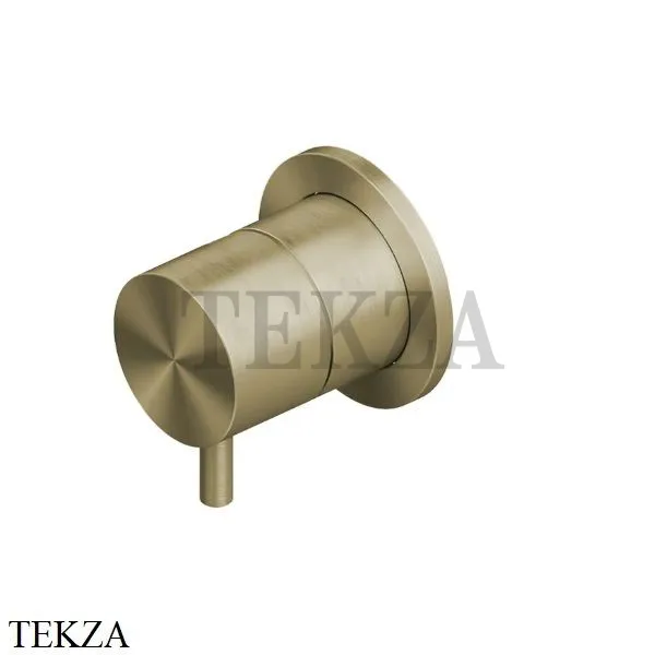 QuadroDesign Source Переключатель из стены на 2 потребителя, 13 44.00 OC, Light Gold
