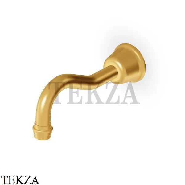 Zucchetti Delfi Излив для ванны настенный монтаж Z92195.C41, brushed gold