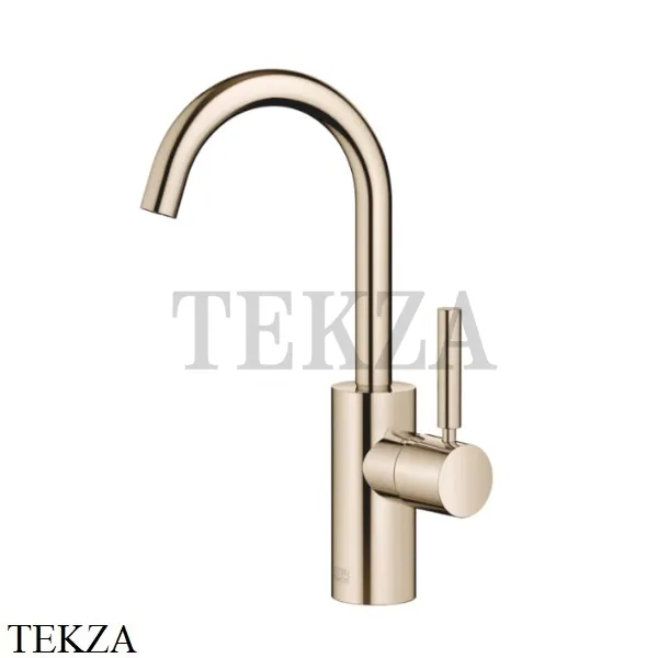 Dornbracht Meta Смеситель для раковины поворотный, без сливного гарнитура 33525661-26, Light Gold