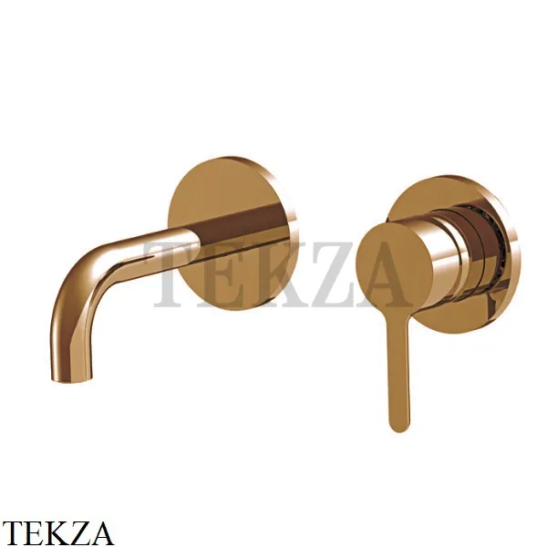 FIMA Carlo Frattini SNAP Смеситель для раковины 120, внешняя часть F3121WSX9ZS, Brushed Amber Bronze