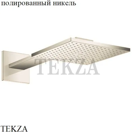 Axor ShowerSolutions Верхний душ квадратный 2jet, с душевым держателем 35310000, хром глянец