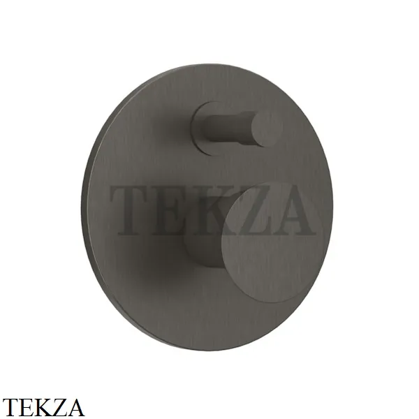 Gessi CONO Смеситель для душа 2 потока, внешняя часть 45079-707, Black Metal Brushed (снято с производства)