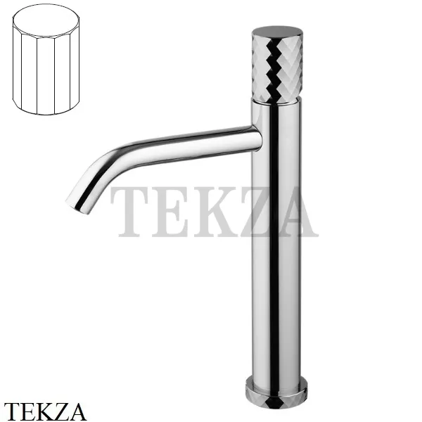 FIMA Carlo Frattini Spillo TECH V Смеситель для раковины, с донным клапаном F3031TLXSVCR, хром глянец