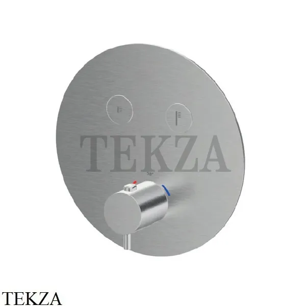 Newform X-Steel 316 Термостат для душа, 2 потока, сталь 70426EX.50.050, INOX Stainless steel