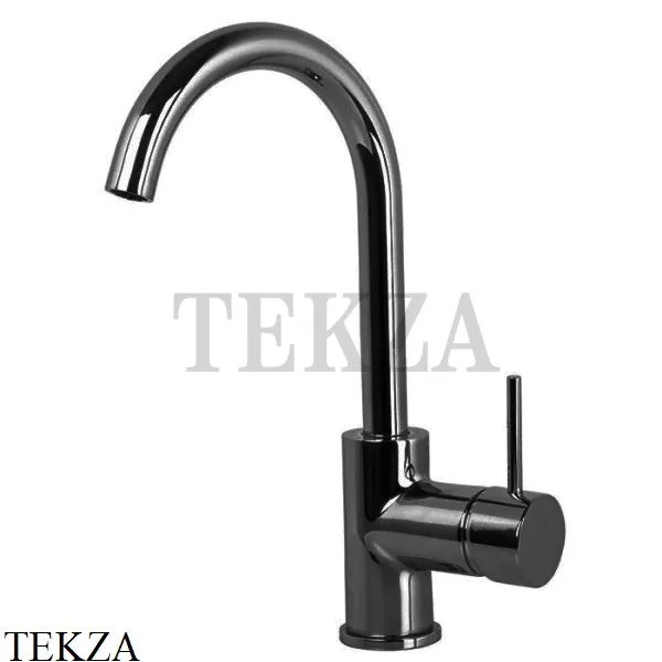 FIMA Carlo Frattini Spillo UP Смеситель для раковины, с гарнитуром F3041CS, Brushed black chrome