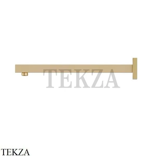 Newform Кронштейн для душа квадрат настенный L=350 27674.59.097, PVD Br. Gold