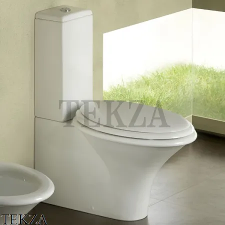 Hatria Sculture Унитаз напольный YXZ401, сиденье с микролифтом, белый глянец